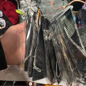 Silver and gold Hair Accessories bundle